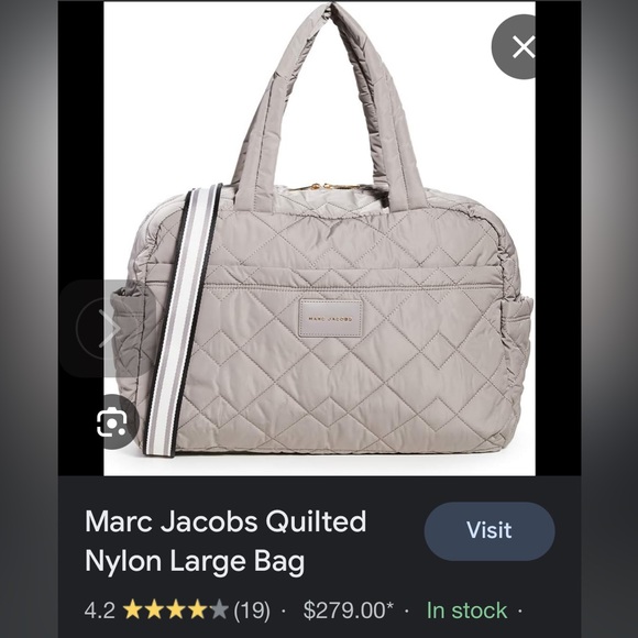 brand new Marc Jacobs purple weekender bag - Picture 4 of 4